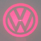 29.9° Volkswagen-DOE van het Autoembleem Laser de Module Auto toont Opslag Reclameprojectie