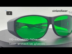 190-440 nm en 600-760 nm OD6+ laserbeschermbril
