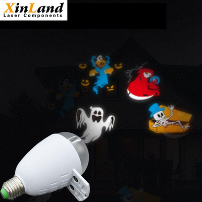 LEIDENE Stop in de Projectie Lichte Verscheidenheid van de Kaartlamp van Kaartenkerstmis Halloween Pasen
