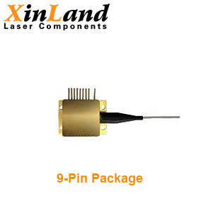 1450nm-1920nm infrarode Vezel Gekoppelde Laserdiode 2 Pin Package Speld/9