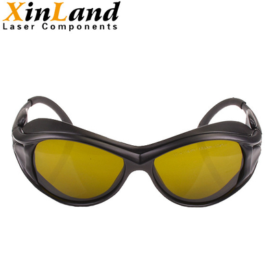 De Bril van de de Laserveiligheid van de Yag1064nm 1070nm Vezel Zes Facultatieve Beschermende brillen van de Kader Beschermende Laser