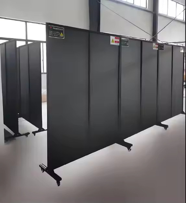Laserscherm met venster voor bescherming tegen laserstraling