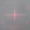 Rode de Lasermodule van 46.2° 650nm met de Gekruiste Module van de de Laserdiode van de Puntrechthoek 3V