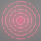 Vijf Concentrische Cirkelsdoe Lasermodule met Ronde Vlek