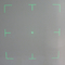 34° beeldzoekerdoe Lasermodule met Middelpunt Vierkant Kader
